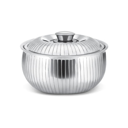 Milton Tulip Insulated Stainless Steel Casserole - 5