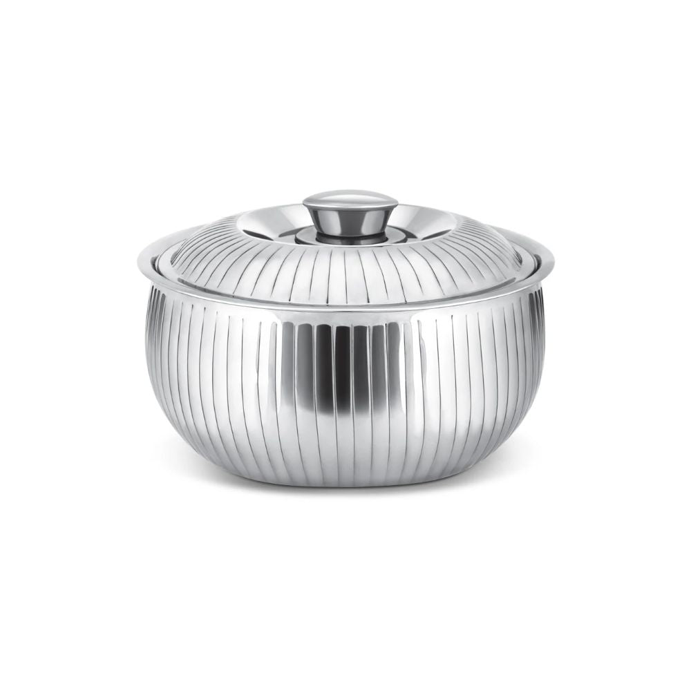 Milton Tulip Insulated Stainless Steel Casserole - 4