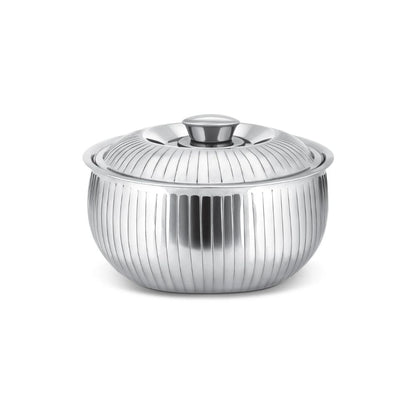 Milton Tulip Insulated Stainless Steel Casserole - 4