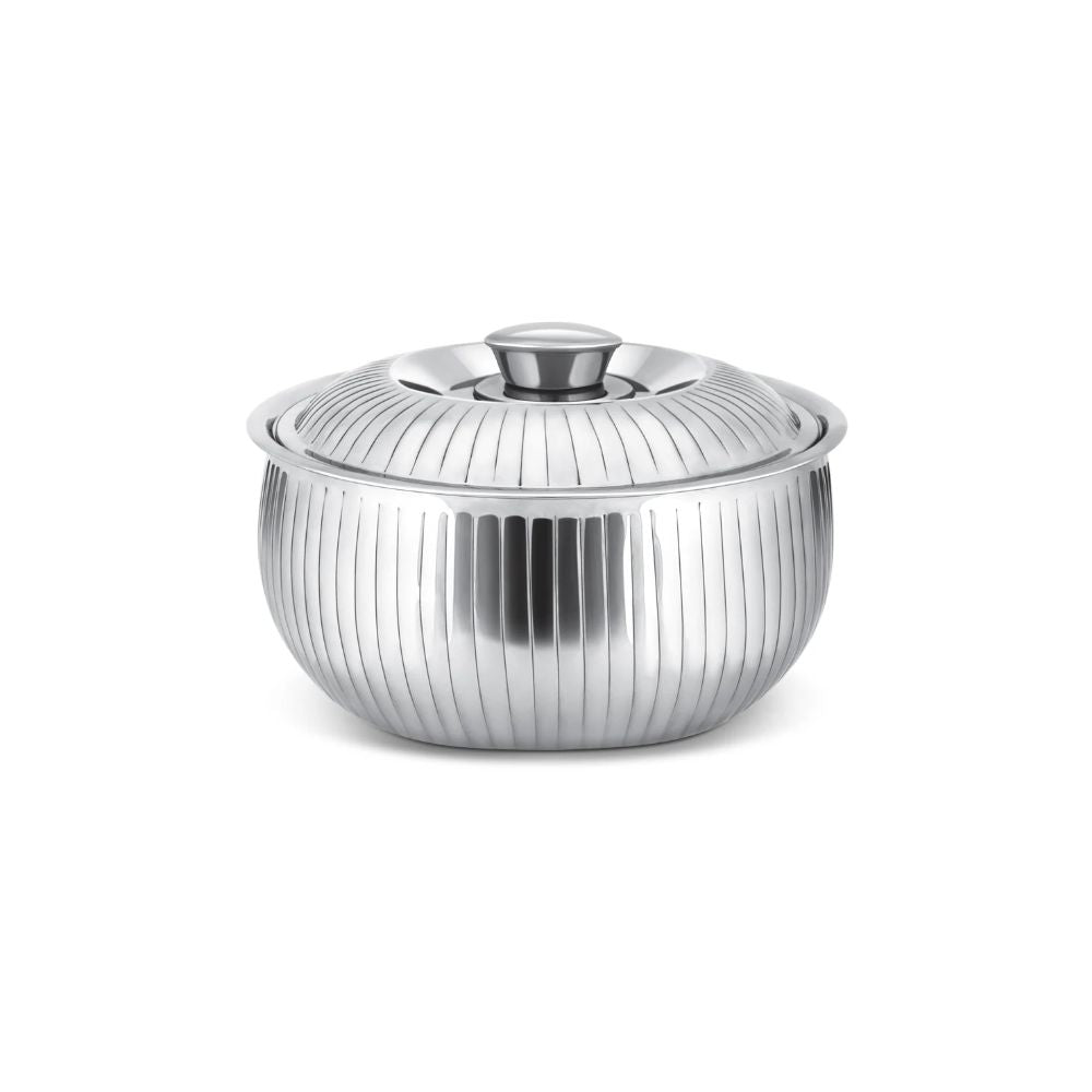 Milton Tulip Insulated Stainless Steel Casserole - 3