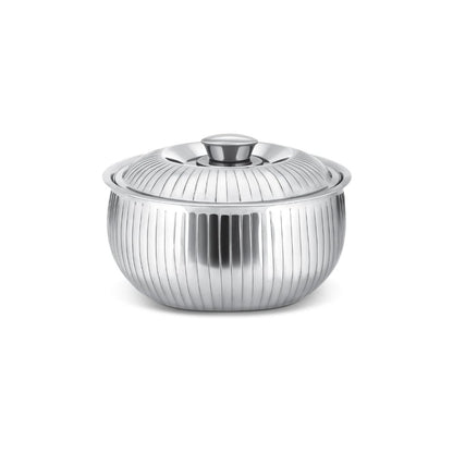 Milton Tulip Insulated Stainless Steel Casserole - 3