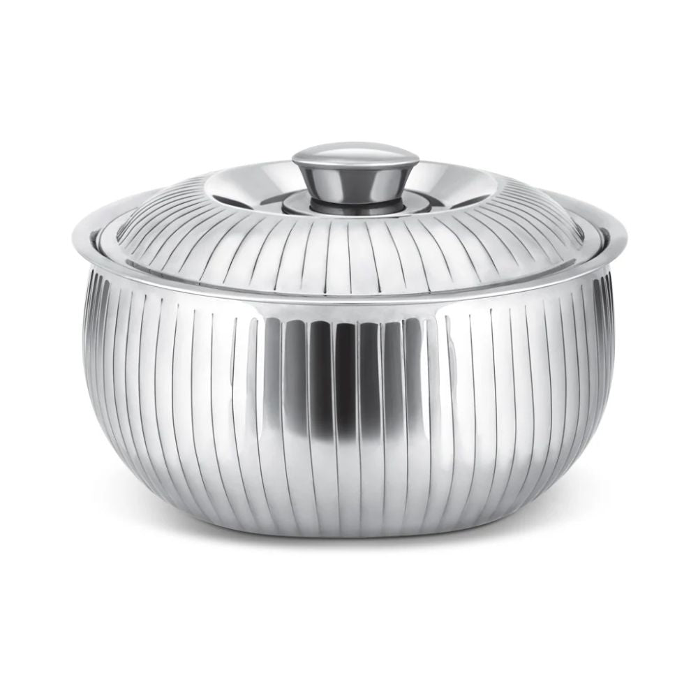 Milton Tulip Insulated Stainless Steel Casserole - 6