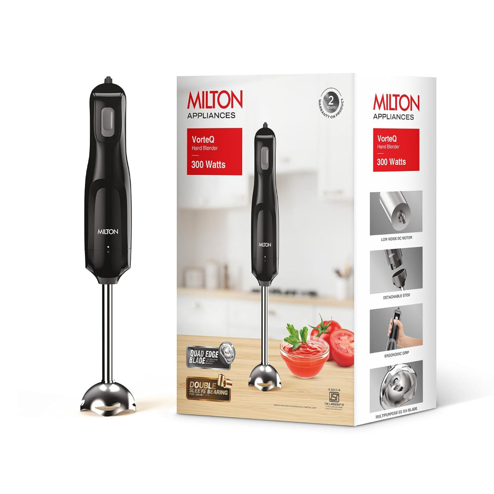 Milton VorteQ 300 Watts Electric Hand Blender - 9