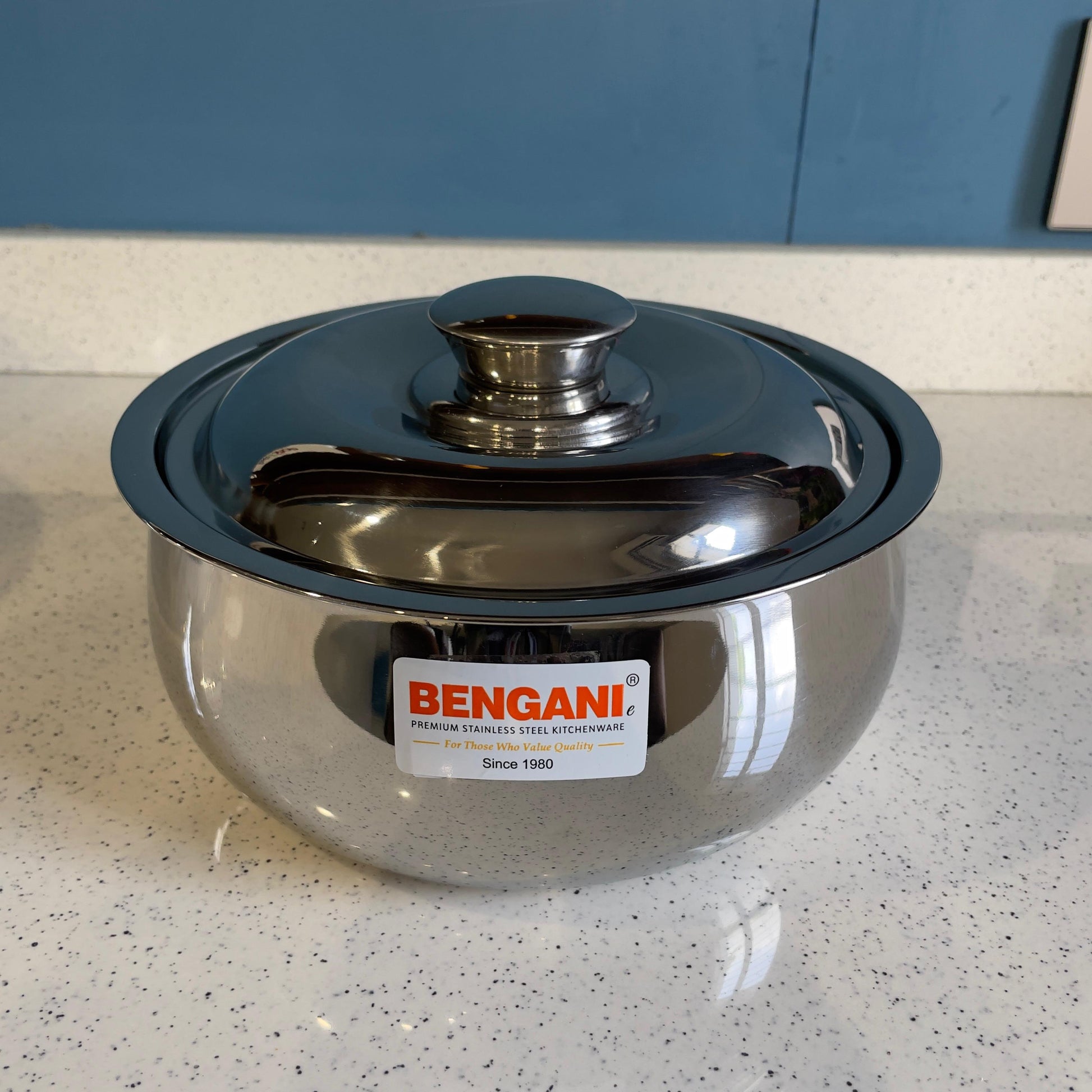 Bengani Stainless Steel HotPot Casserole | Silver | 1 Pc