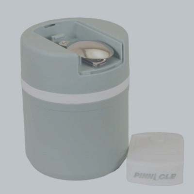 Pinnacle Pogo Matt Premium Stainless Steel Insulated Lunch Pot with Folding Spoon | 400 ML