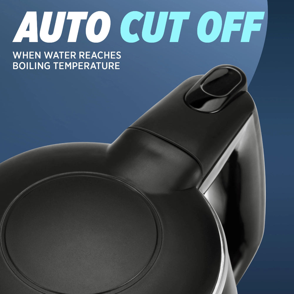 Milton Euroline Riga Electric 1.5 Litre 1500 Watts Stainless Steel Electric Kettle - 3