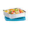 Milton Stainless Steel Pro Rectnagular Conatiners with Plastic Lid - 5