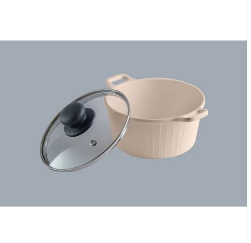 Terraware Melamine Casserole with Glass Lid