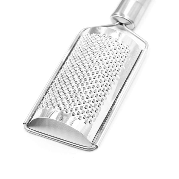 Classy Touch Stainless Steel Grater | Thick Round Handle for better Grip