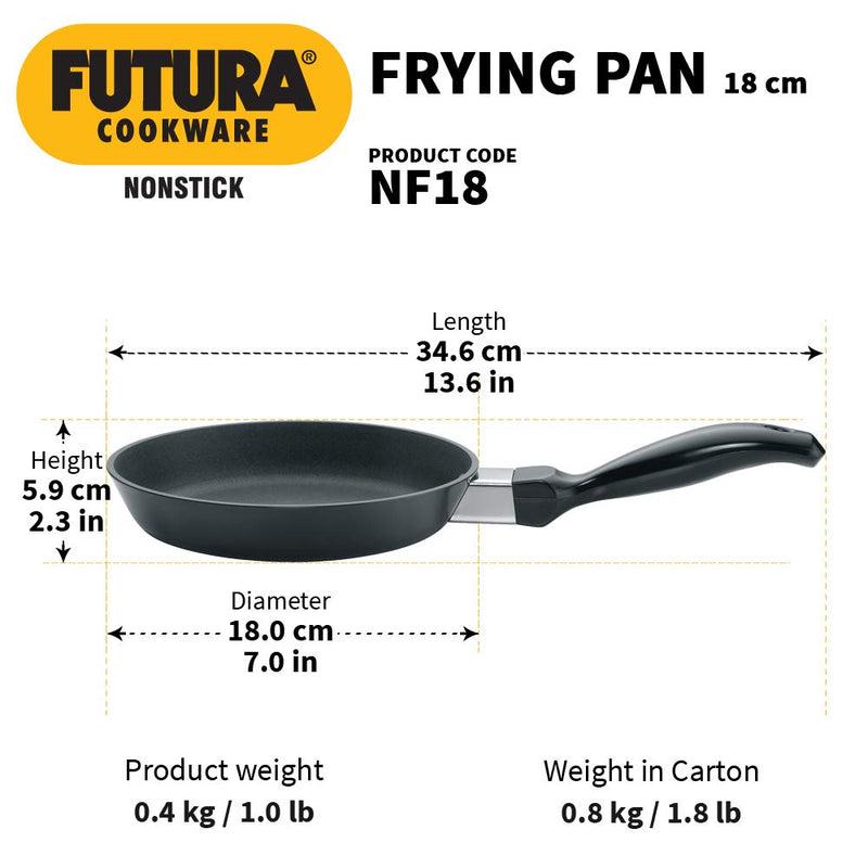 Hawkins Futura Non-Stick Frying Pan Without Lid - 2