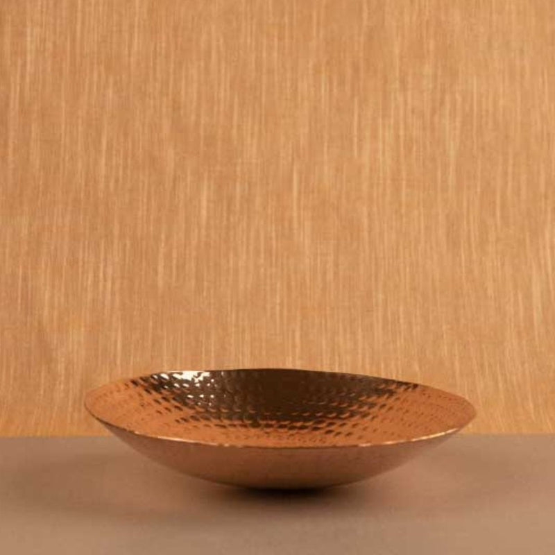 P-Tal Hammered Copper Curved Plate - 3