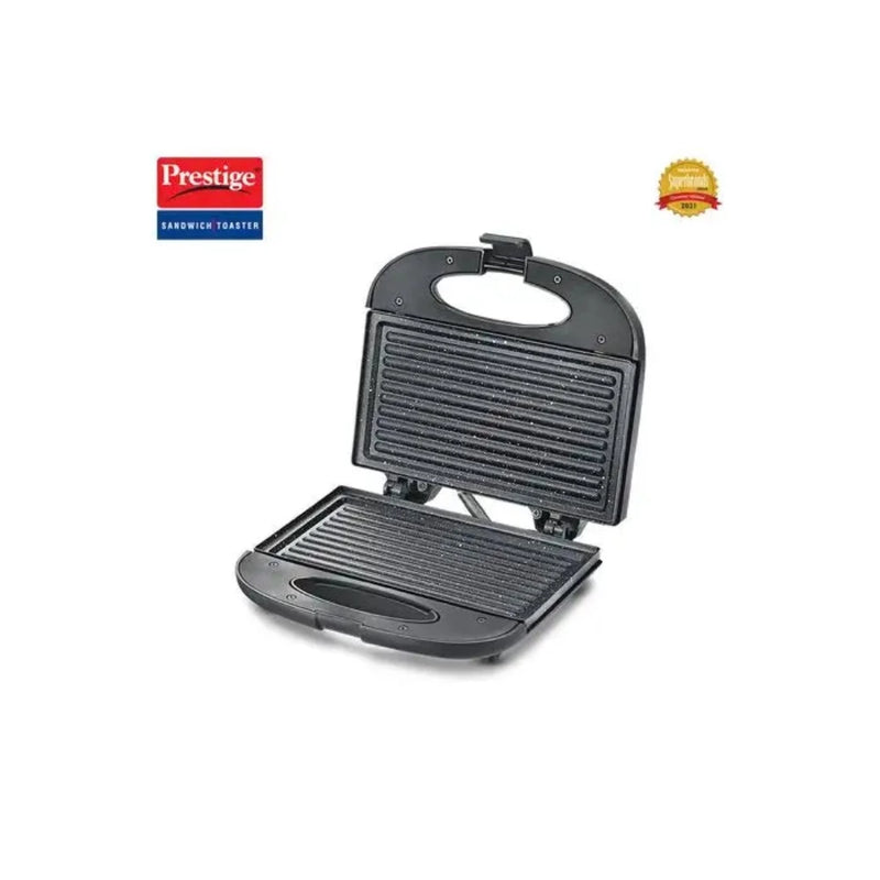 Prestige PGFSP - Spatter Coated Non-stick Sandwich Toasters With fixed Grill Plate - 1