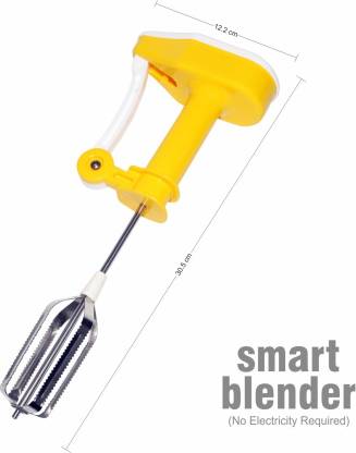 Classy Touch 1117 0 Hand Blender  (White, Yellow)