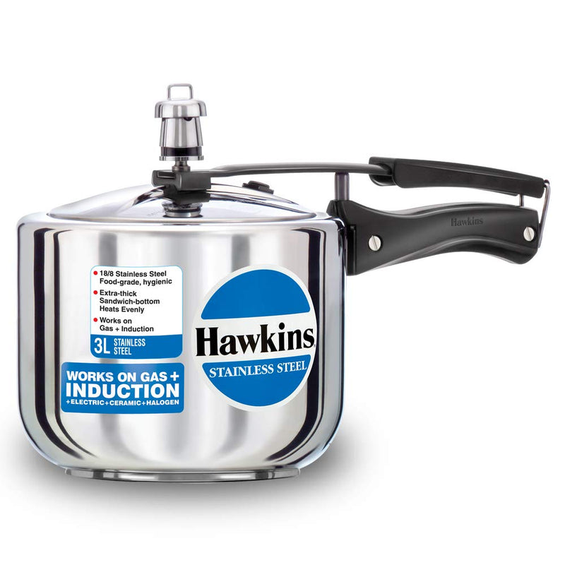 Hawkins Stainless Steel Pressure Cookers - 9