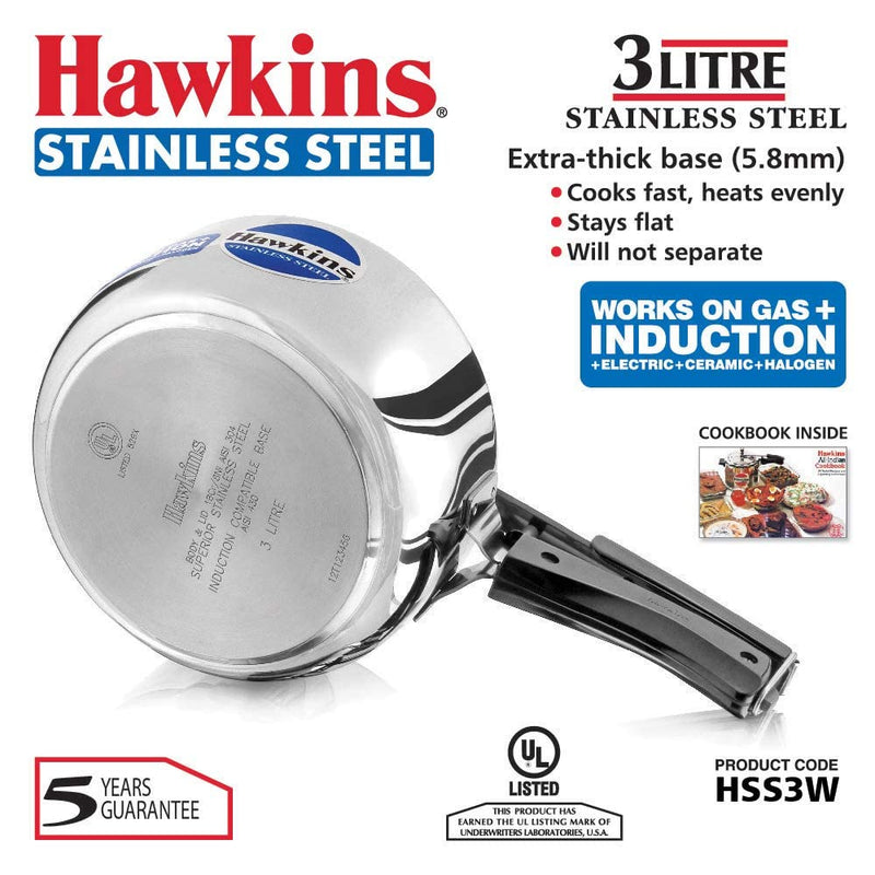 Hawkins Stainless Steel Pressure Cookers - 13