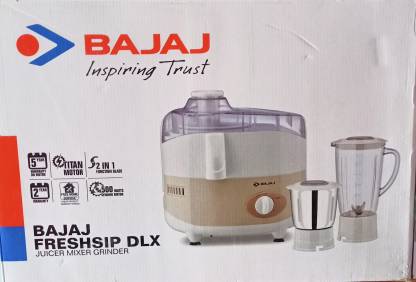 Bajaj Fresh Sip DLX 500 Watts Juicer Mixer Grinder - 410547 - 4