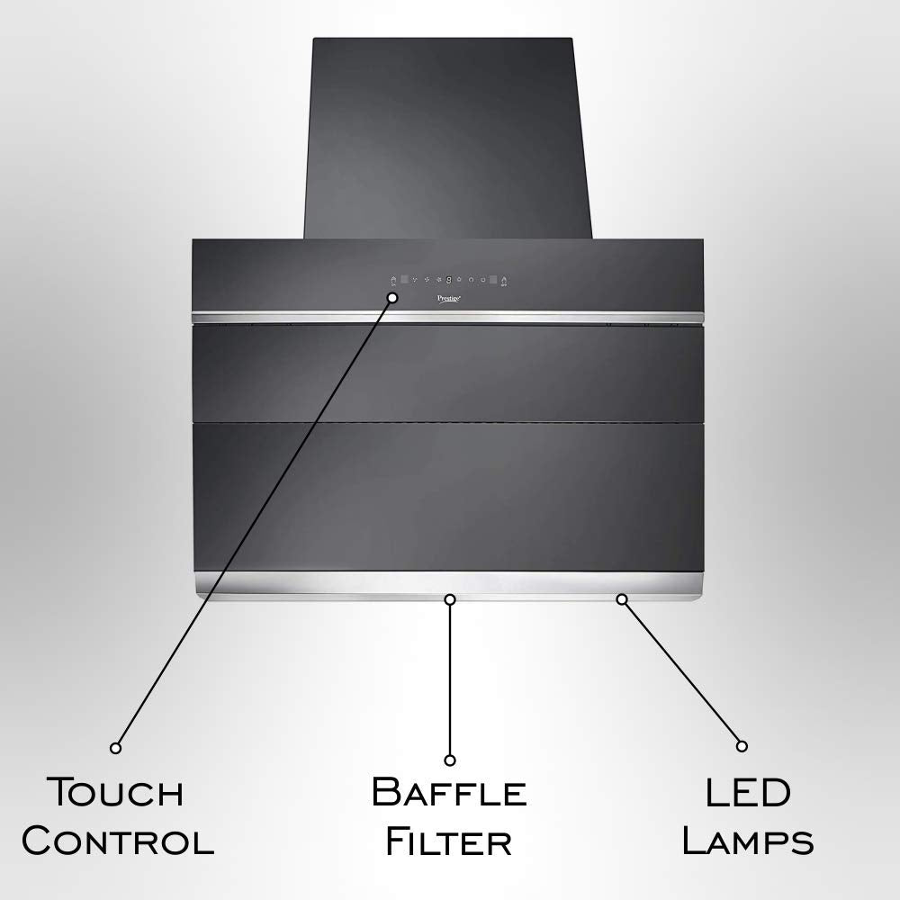 Prestige 90 cm 1100 m³/HR Auto-Clean Angular Kitchen Chimney - AKH 900 MSG - 41642 - 7
