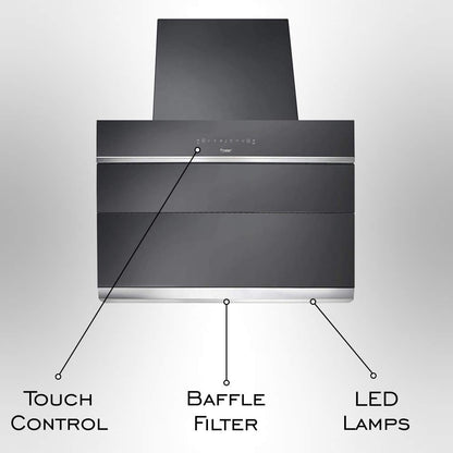 Prestige 90 cm 1100 m³/HR Auto-Clean Angular Kitchen Chimney - AKH 900 MSG - 41642 - 7