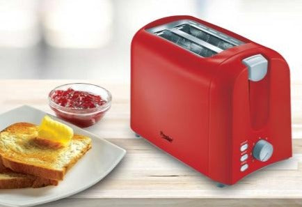 Prestige PPTPR 750-Watt Pop-up Toaster  (Red)