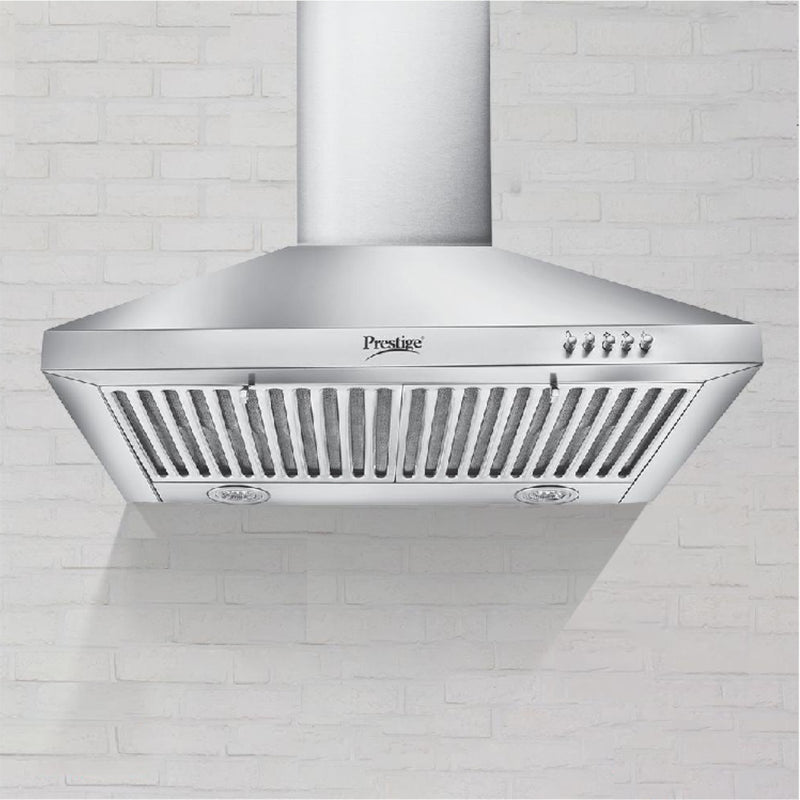 Prestige 1000m3/HR Suction Dura 600 Stainless Steel Kitchen Hood With Baffle Filters - 41827 - 1