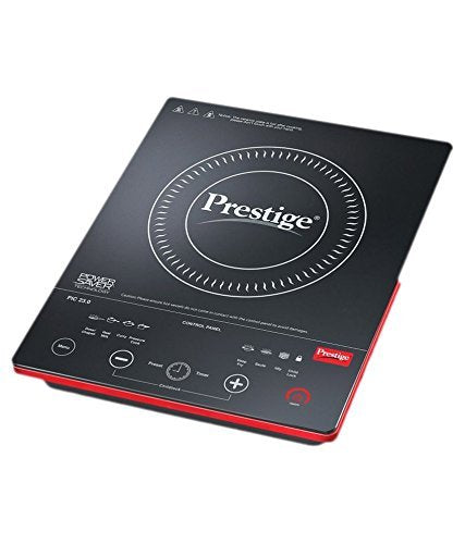 Prestige PIC 23.0 1900 Watt Induction Cooktop (Black, Red)