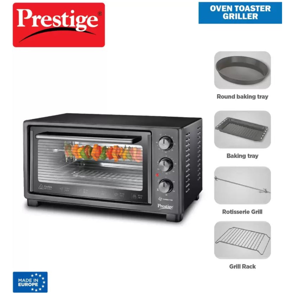 Prestige POTG 40 Litre Oven Toaster Griller with Convection Function