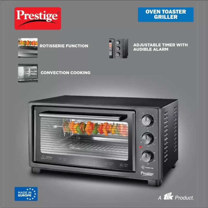 Prestige POTG 40 Litre Oven Toaster Griller with Convection Function - 42272 - 6