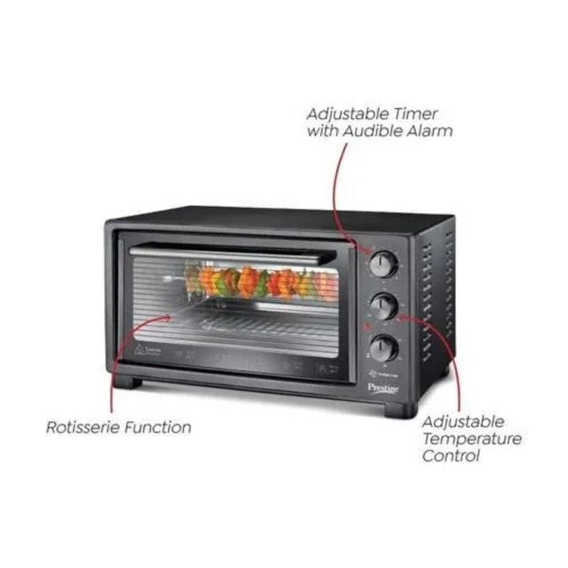 Prestige POTG 40 Litre Oven Toaster Griller with Convection Function - 42272 - 4