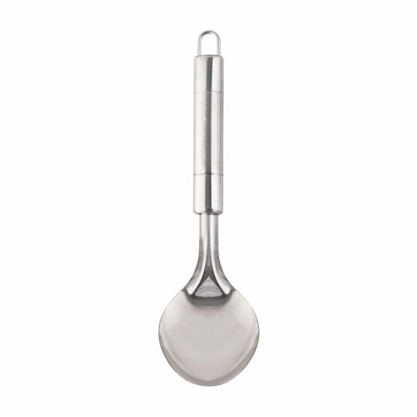 Classy Touch Rice Ladle Stainless Steel Serving Spoons/Utensil (Buffet & Banquet Style)
