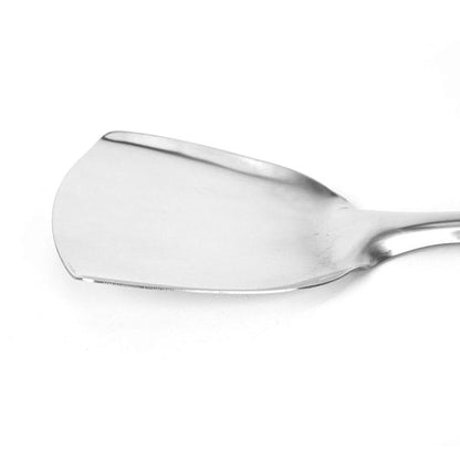 Classy Touch Stainless Steel Cooking Turner/Spatula - Kitchen Utensil for Grilling, Baking, and Cooking - SilverCT263