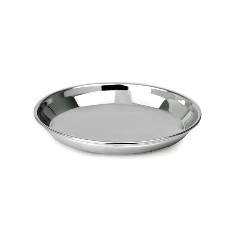 Mirror Stainless Steel Kanchan Bogi 14 Inch Plain Dinner Set - MIR0005 - 3