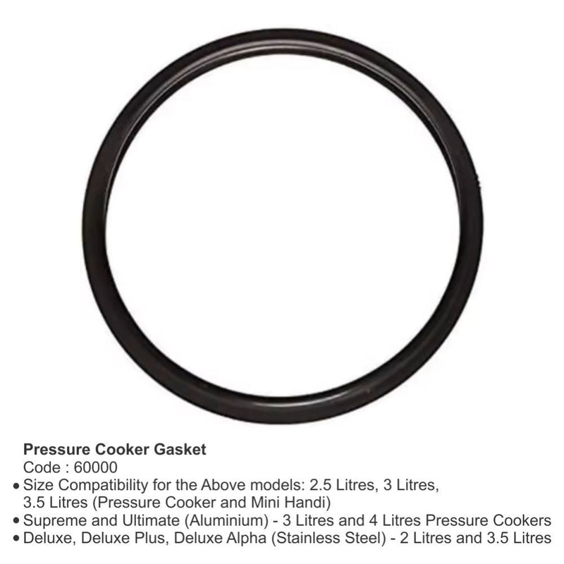 Prestige Mini Pressure Cooker Gasket - PR60000 - 2