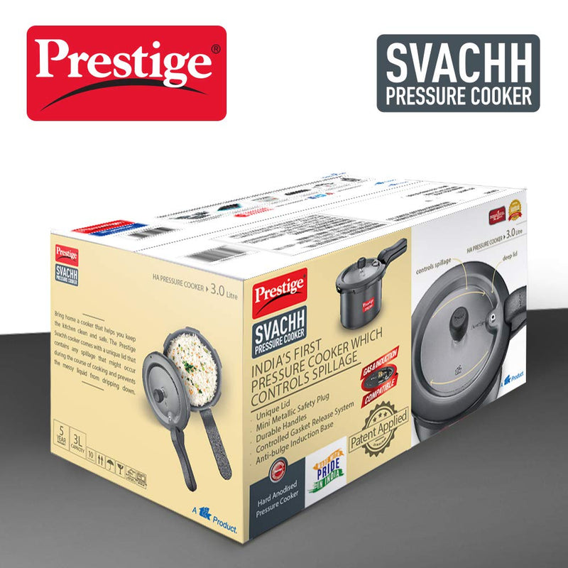 Prestige Svachh Hard Anodized Pressure Cooker - 5