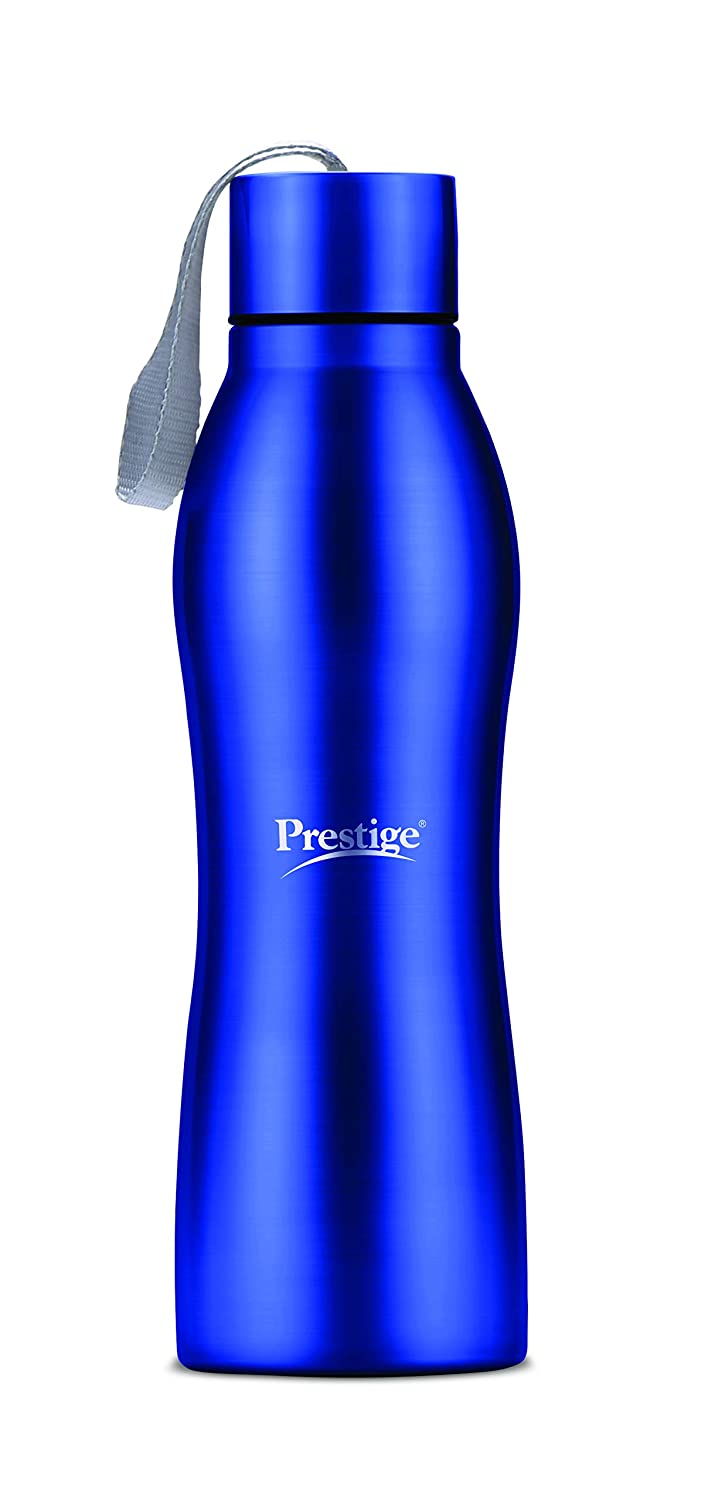 Prestige Stainless Steel SS Water Bottle, 1000 ml | Blue only on www.rasoishop.com
