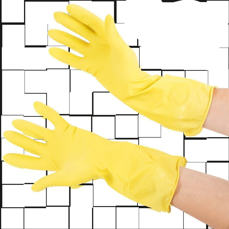 Prestige Multipurpose Household Gloves Medium PHG02| Latex| Ideal for cleaning