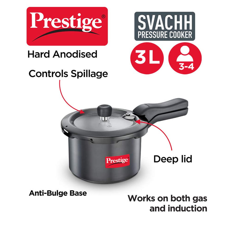 Prestige Svachh Hard Anodized Pressure Cooker - 2