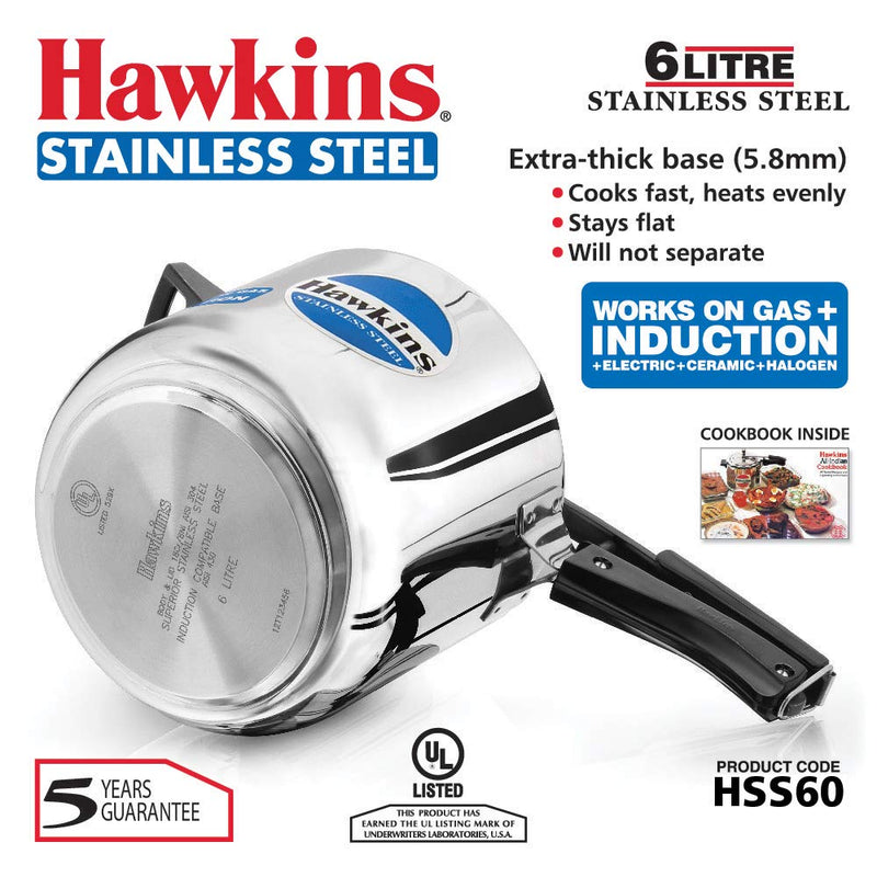 Hawkins Stainless Steel Pressure Cookers - 22