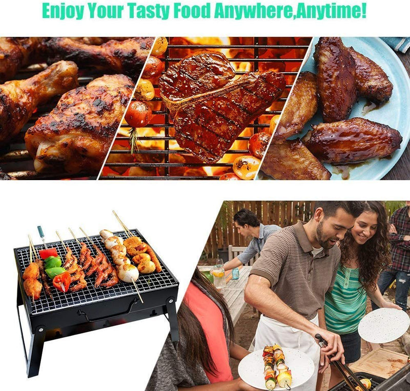 BBQ Barbeque Grill 4 pc COMBO | Portable