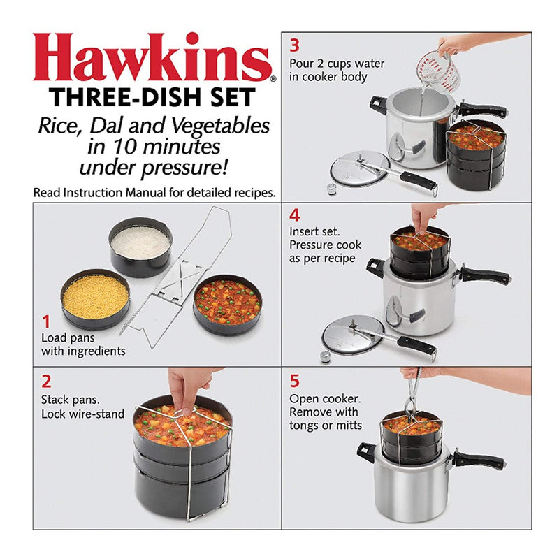 Hawkins Hard Anodised Dish Set Three -2