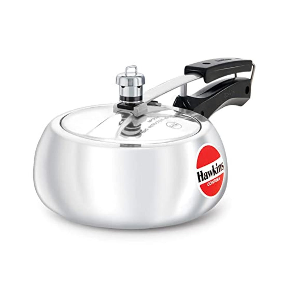 Hawkins Contura Aluminium Pressure Cookers Silver – Rasoi Shop