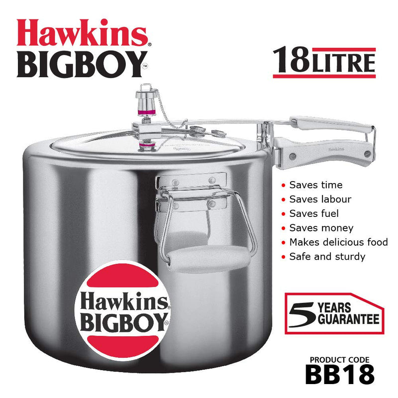 Hawkins Bigboy Aluminum Pressure Cookers - 7