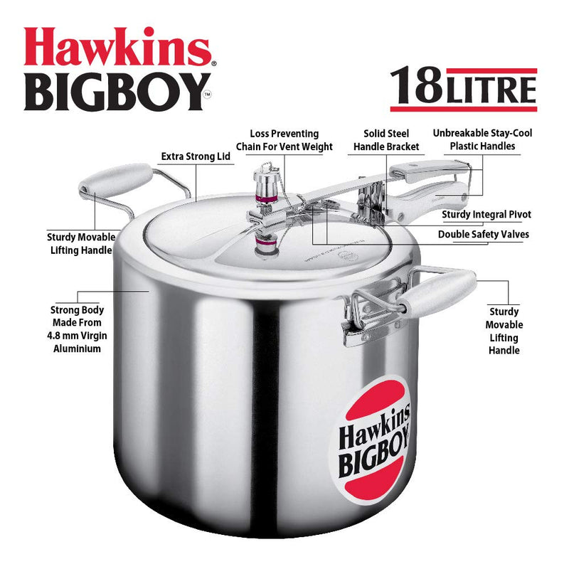 Hawkins Bigboy Aluminum Pressure Cookers - 8