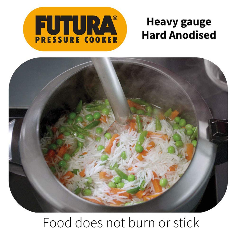 Hawkins Futura Hard Anodised Pressure Cookers - 4