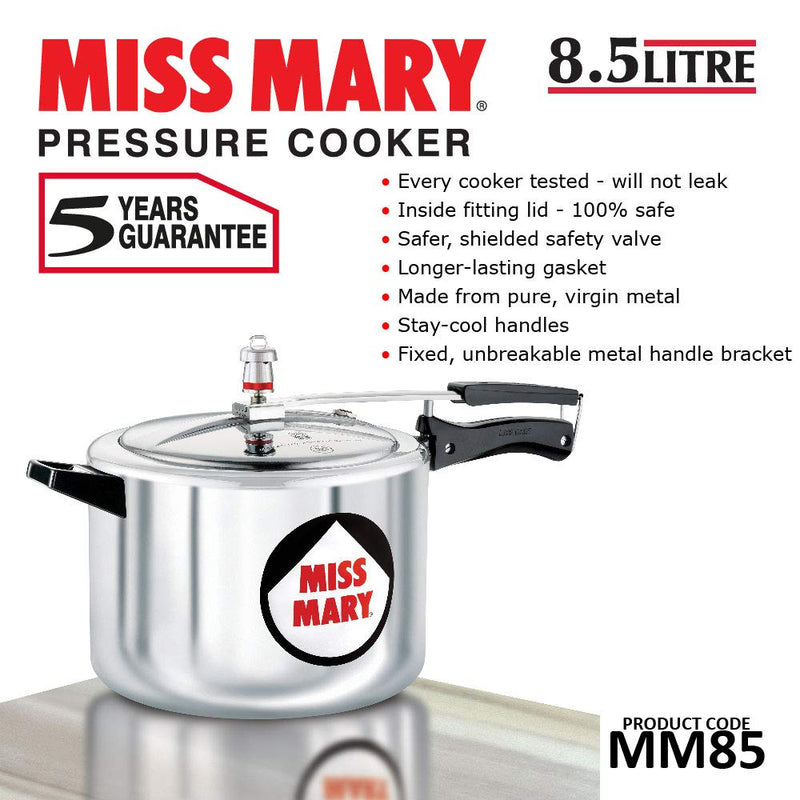 Hawkins Miss Mary Aluminum Pressure Cookers 8.5 L - 26
