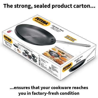 Hawkins Futura Hard Anodised 30 cm Frying Pan - 6