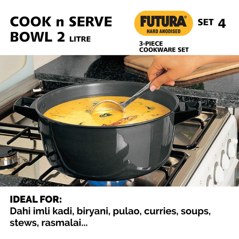 Hawkins Futura Hard Anodised Cookware