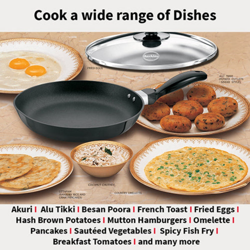 Hawkins Futura Non-Stick Frying Pan with Glass Lid 22 cm - 6