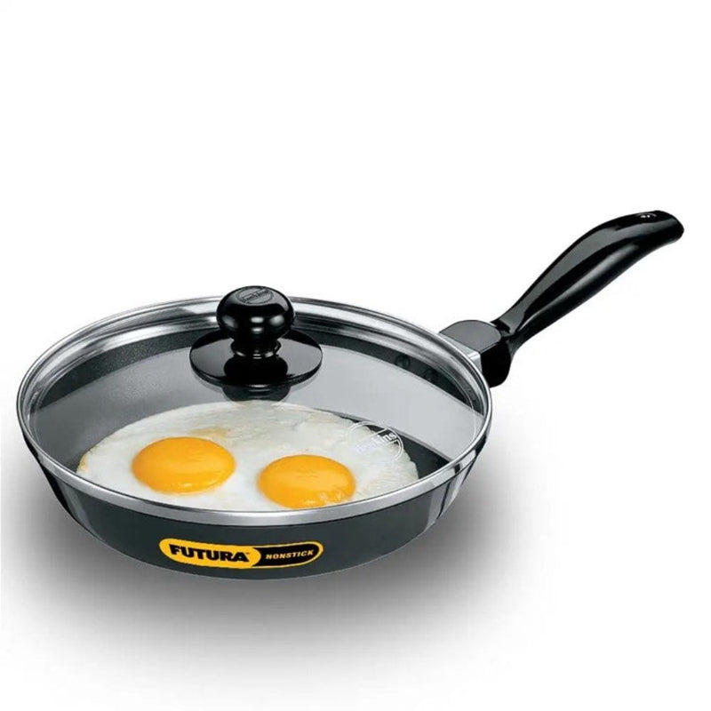 Hawkins Futura Non-Stick Frying Pan with Glass Lid 22 cm - 1