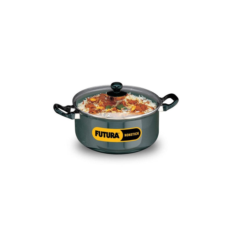 Hawkins Futura Non-Stick 5 Litres Stewpot with Glass Lid - 1