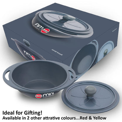 Hawkins Die Cast 750 ML Mini Round Casserole with Lid - 9